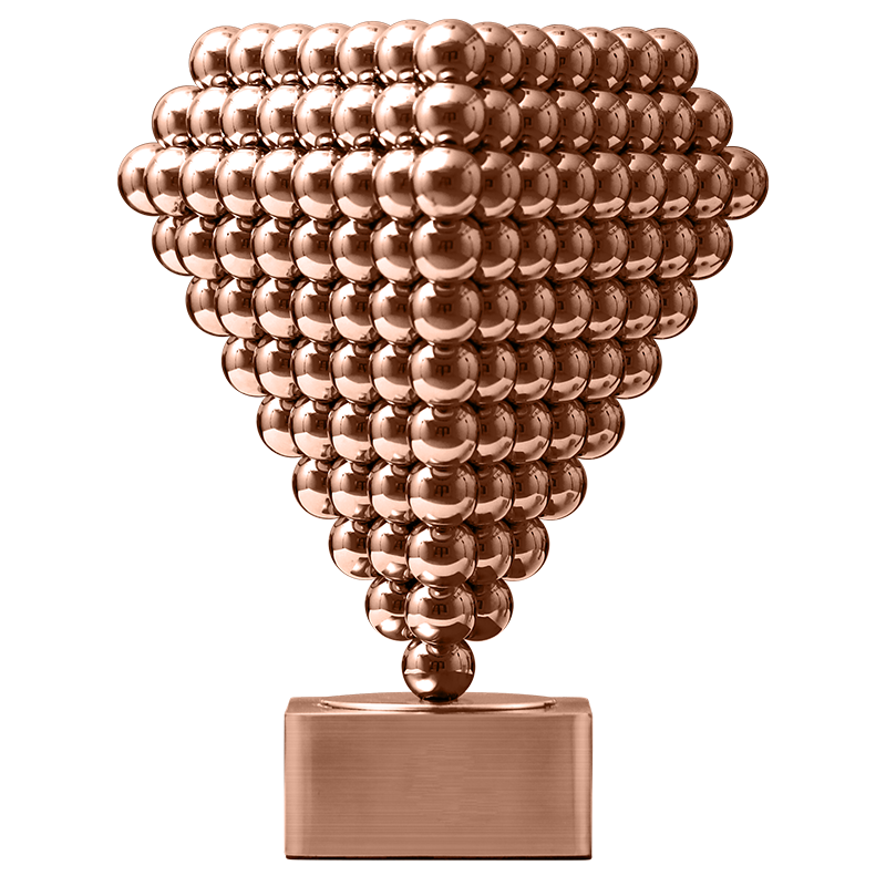 Home Decor Za - モダンな抽象芸術作品、家の装飾、高級ステンレス製キャビネット、カラフルな装飾品、卓上彫刻、ボトル、金属製品