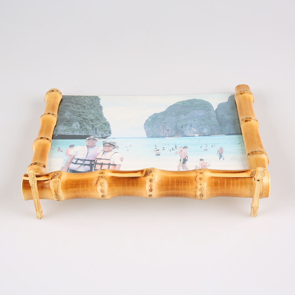 Nilerun 新デザインクリエイティブ手作り取り外し可能取 - Bamboo Photo Frame のレビューと価格