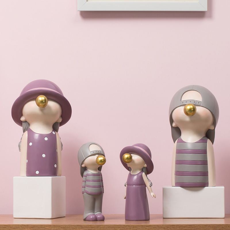 Artlovin北欧スタイルキャラクター人形子供モデル発泡バ - Home Decor Za のレビューと価格