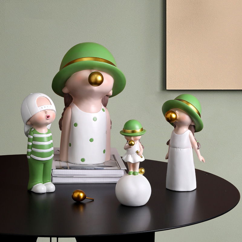 Artlovin北欧スタイルキャラクター人形子供モデル発泡バ - Home Decor Za のレビューと価格