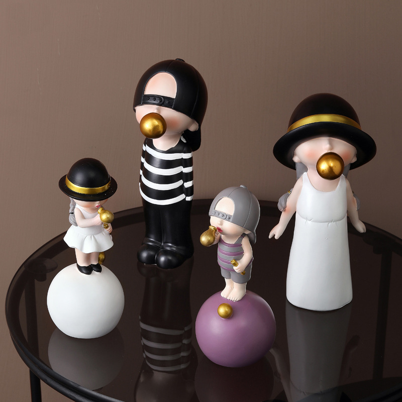 Artlovin北欧スタイルキャラクター人形子供モデル発泡バ - Home Decor Za のレビューと価格