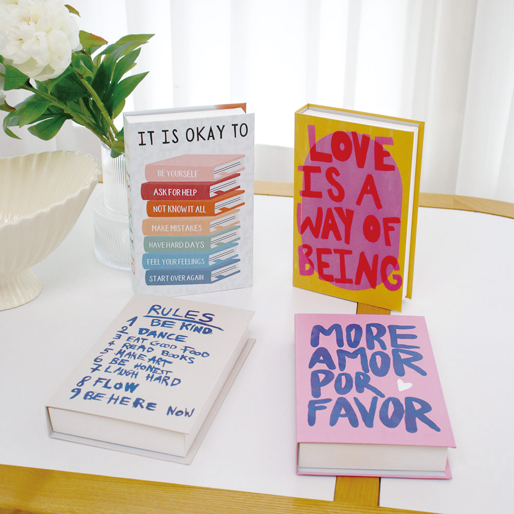 フェイクブックボックス 高級装飾本 モア・アモル・ポル・ファ - Home Decor Za のレビューと価格