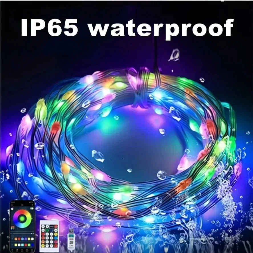 5～20mのWS2812B RGB LEDフェアリーライト。 - Home Decor Free App のレビューと価格