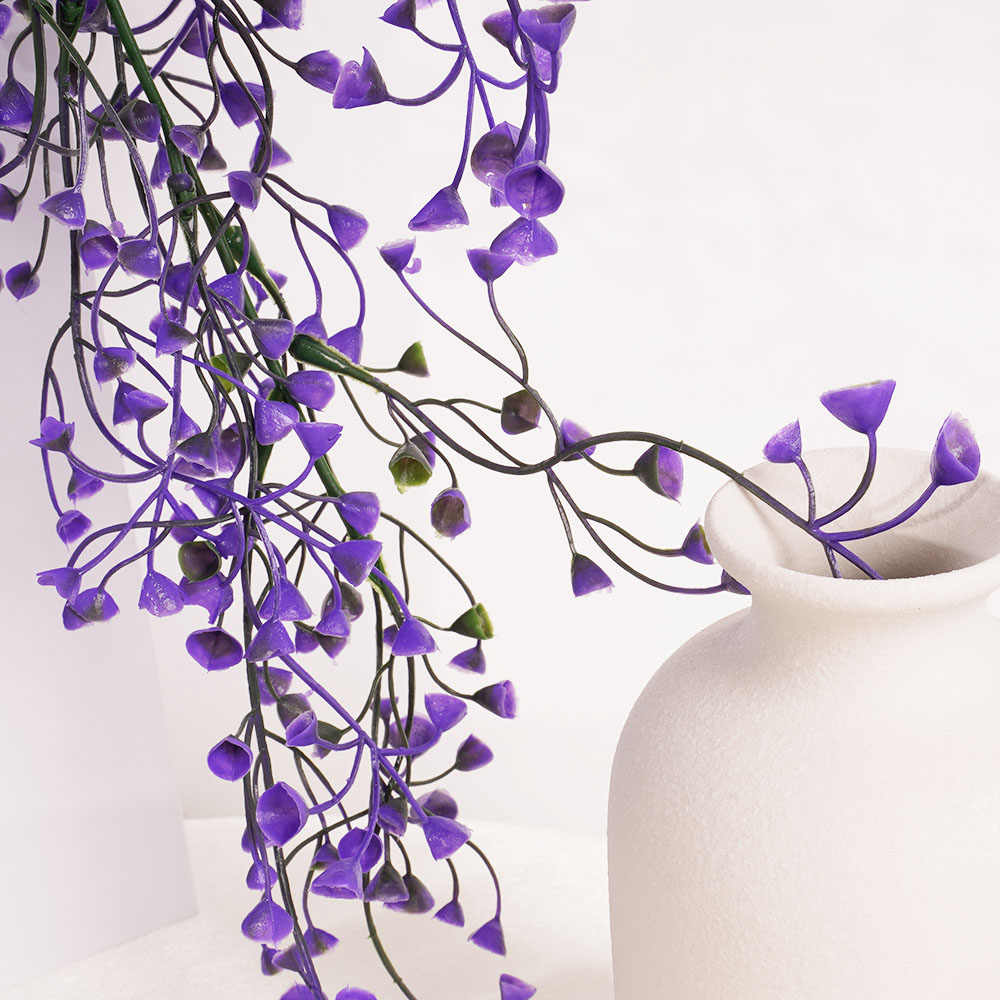 人工ユーカリの吊り下げ植物,鉢植えの緑の植物,庭の壁,インテ - Rattan Plant Basket のレビューと価格