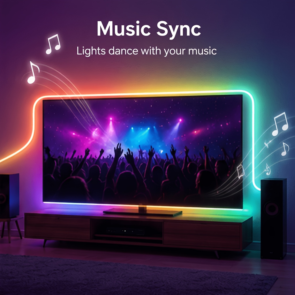 フレキシブルRGBIC LEDネオンロープライト USB B - Home Decor Free App のレビューと価格