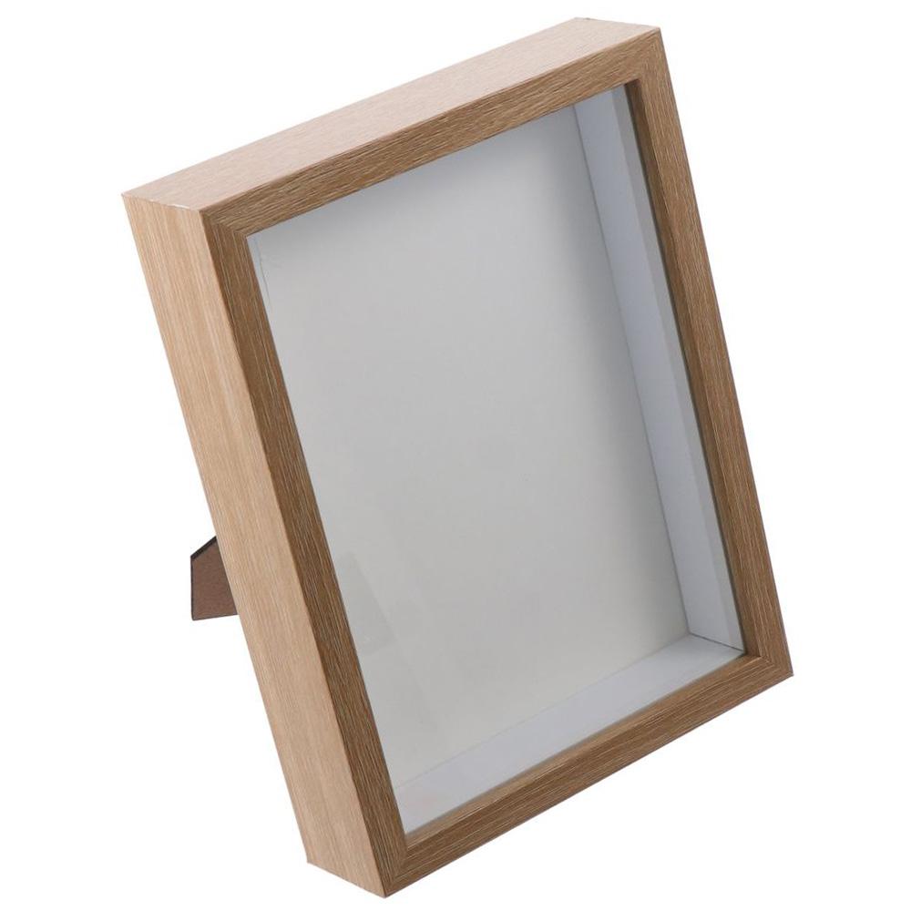 耐久性のあるマルチサイズシャドウボックスフレーム、長方形アク - Bamboo Photo Frame のレビューと価格