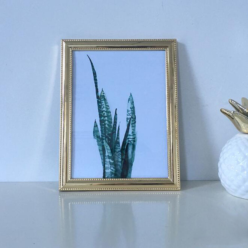 ヨーロッパスタイルのメタルシルバーカラー長方形フォトフレーム - Bamboo Photo Frame のレビューと価格