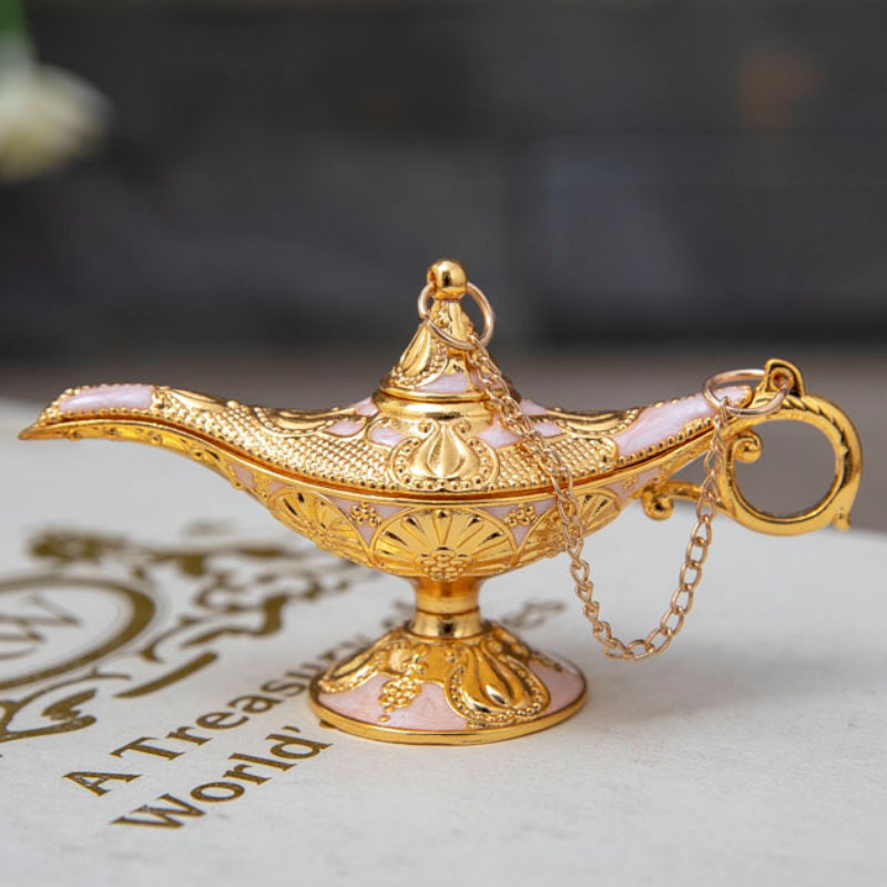 家の装飾のためのミニ金属製のaddinランプ,芸術的な手作り - Home Decor Za のレビューと価格