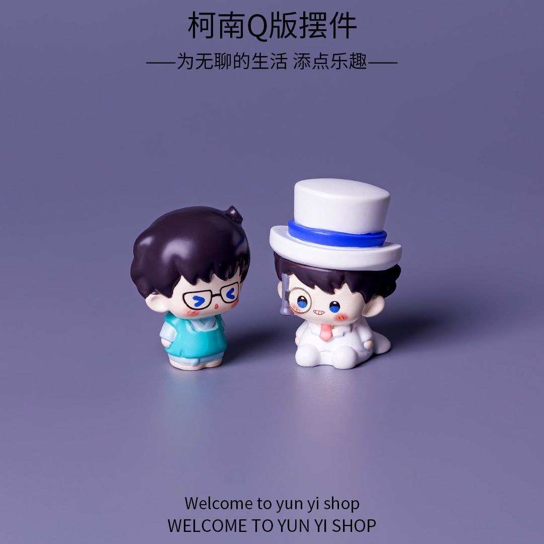 名探偵コナン ミニレジンフィギュア クリエイティブなミニチュ - Home Decor Theme のレビューと価格