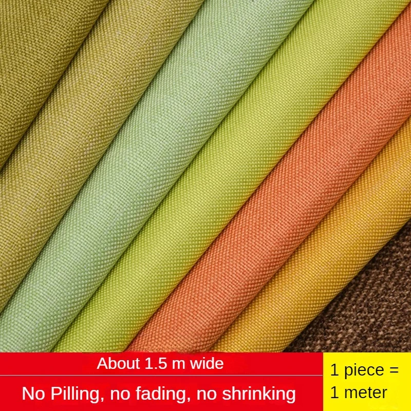 厚みのあるコットンリネン生地、メートルによる室内装飾ソファカ - Linen Table Runner のレビューと価格